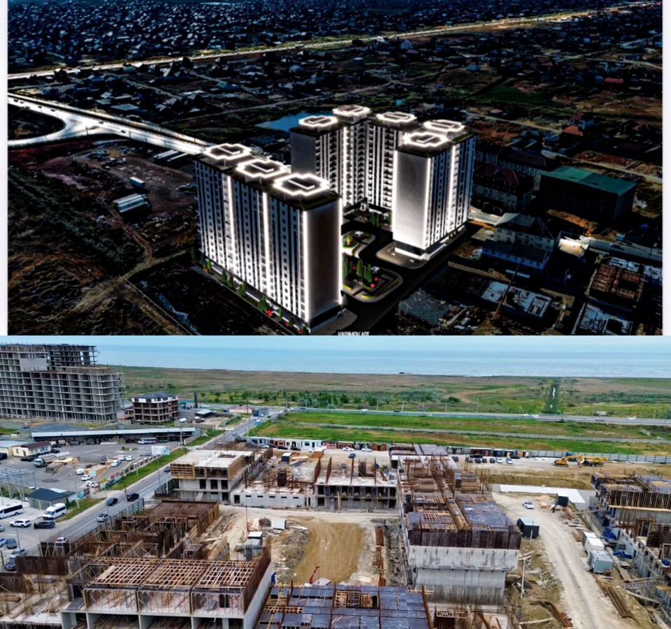 квартира г Махачкала р-н Ленинский пр-кт Насрутдинова 160 фото 1