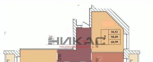 квартира Норское пер 3-й Норский 11 фото