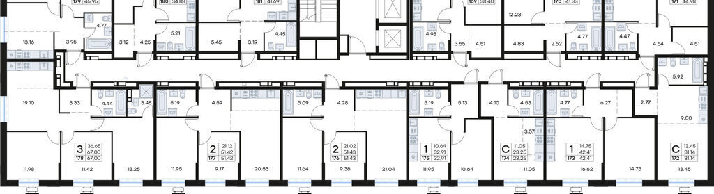 квартира г Владивосток ЖК «Клуб 25» 1 фото 2