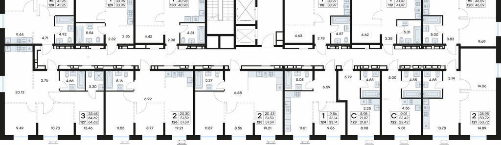 квартира г Владивосток ЖК «Клуб 25» фото 2