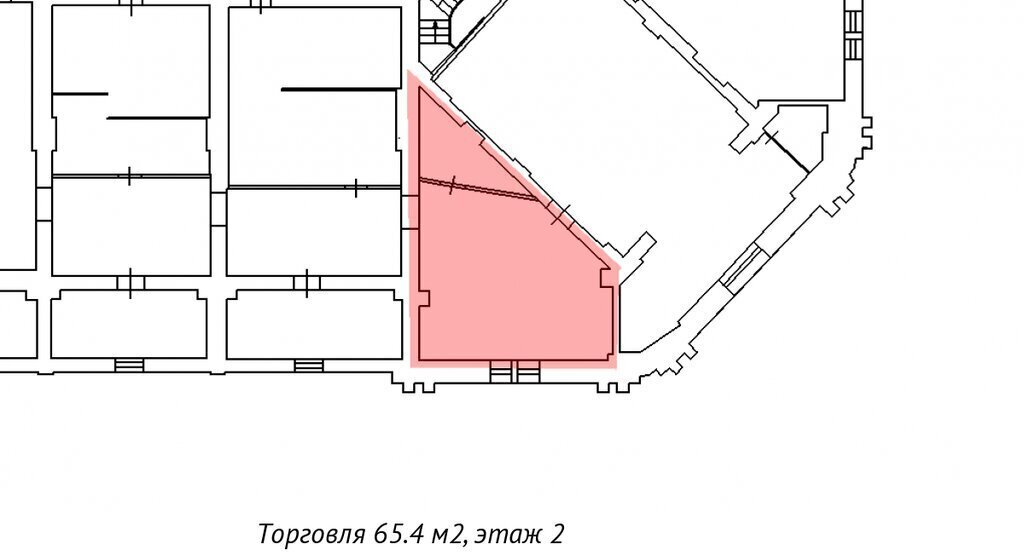 торговое помещение г Пушкин ул Московская 25 метро Купчино фото 4