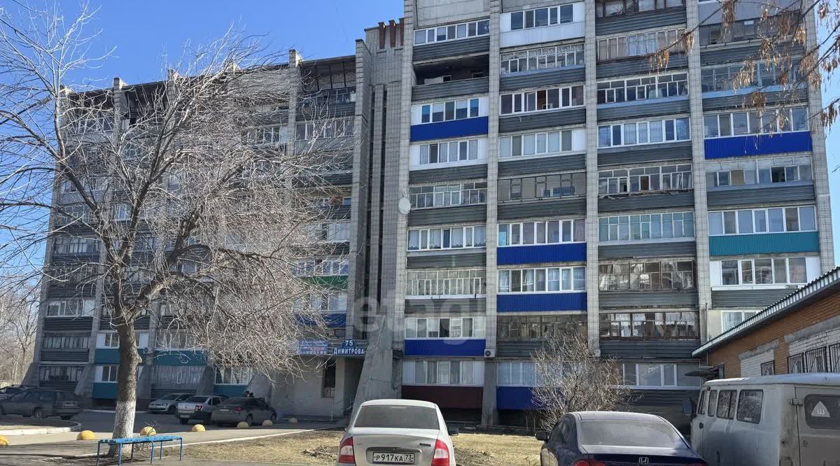 квартира г Ульяновск р-н Заволжский ул Димитрова 75 фото 9