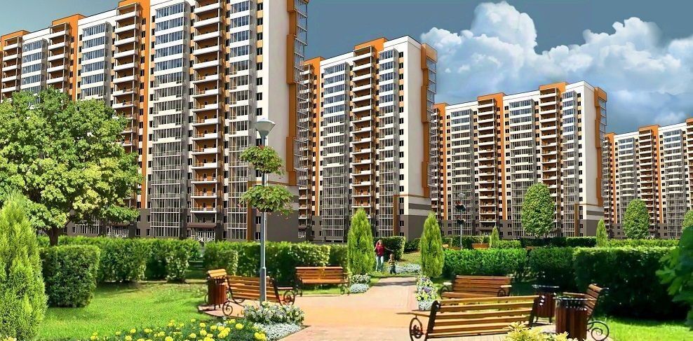 квартира г Омск р-н Советский микрорайон «Сады Наука» с 1 фото 2