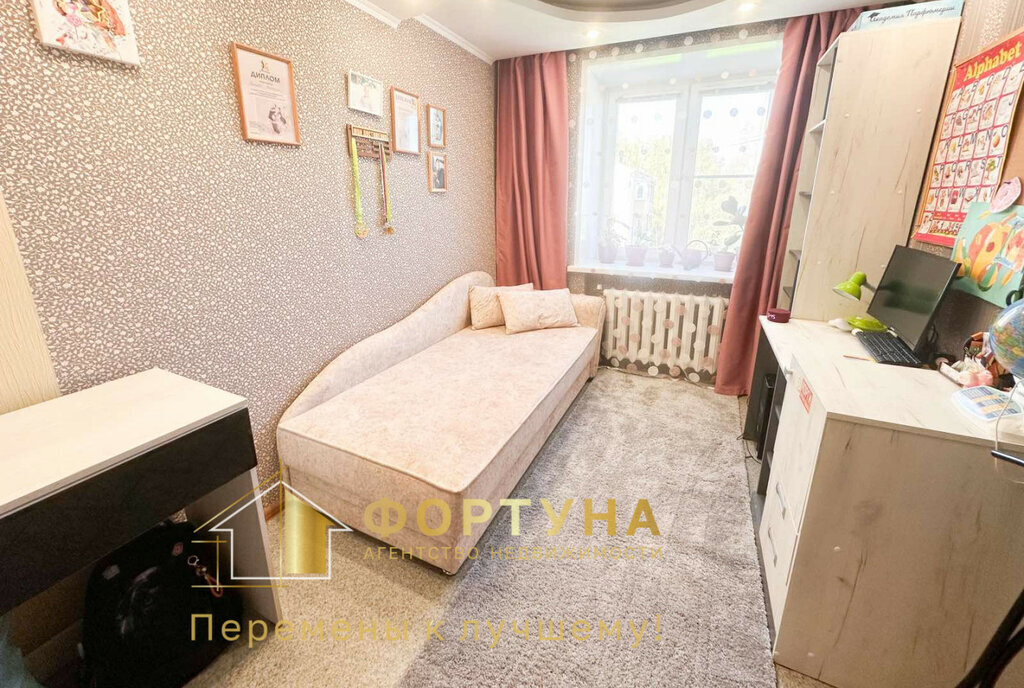 квартира г Бор п Октябрьский ул Победы 12 фото 4