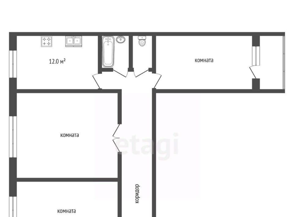 квартира г Муром ул Трудовая 33 фото 1
