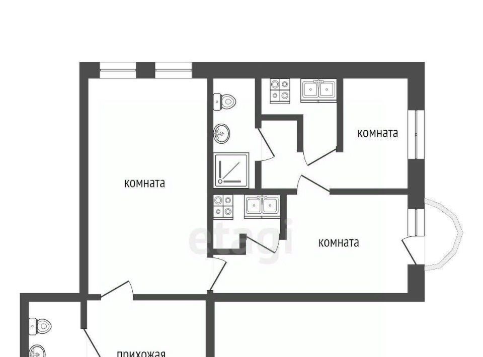квартира г Муром ул Свердлова 12 фото 1