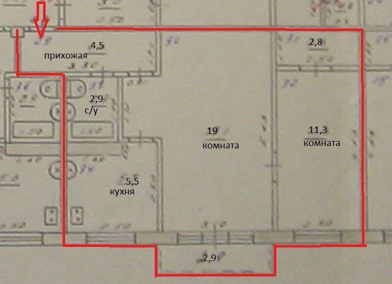квартира г Самара Российская ул Ново-Садовая 283 фото 19
