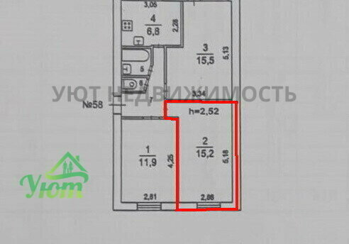 комната г Люберцы дп Красково ул Школьная 10 Красково фото 1