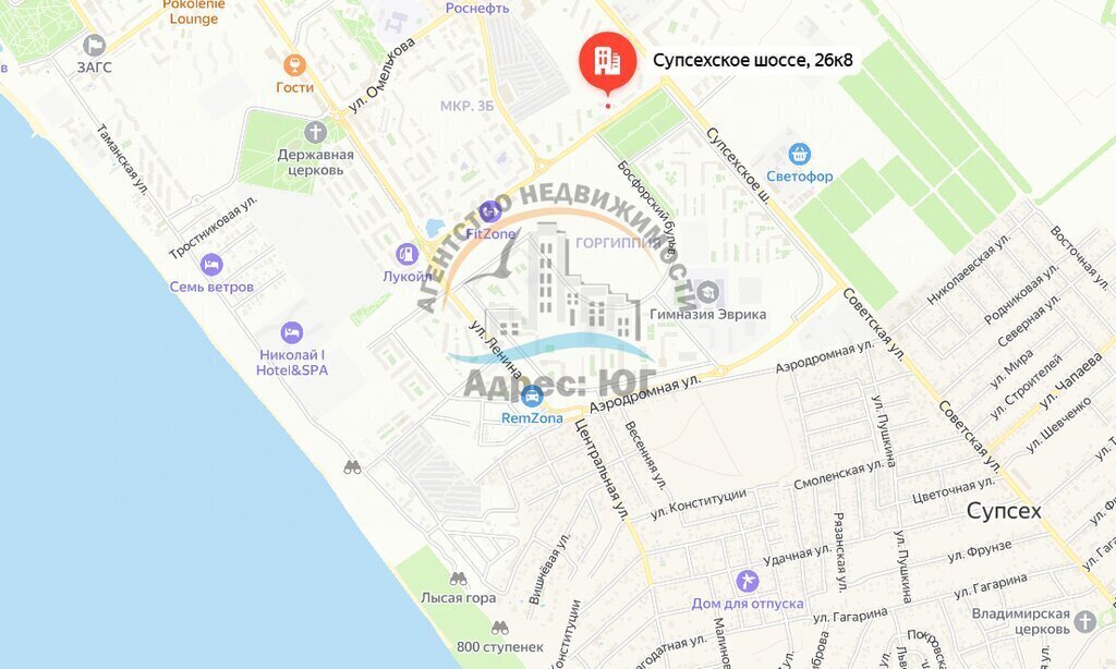 квартира р-н Анапский г Анапа ш Супсехское 26к/8 фото 25