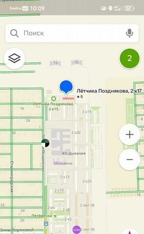 р-н Прикубанский ул им. лётчика Позднякова 2к/15 фото