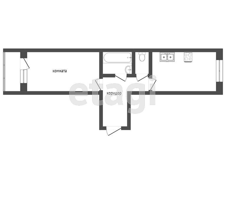 квартира г Тюмень ул Стартовая 5 фото 1