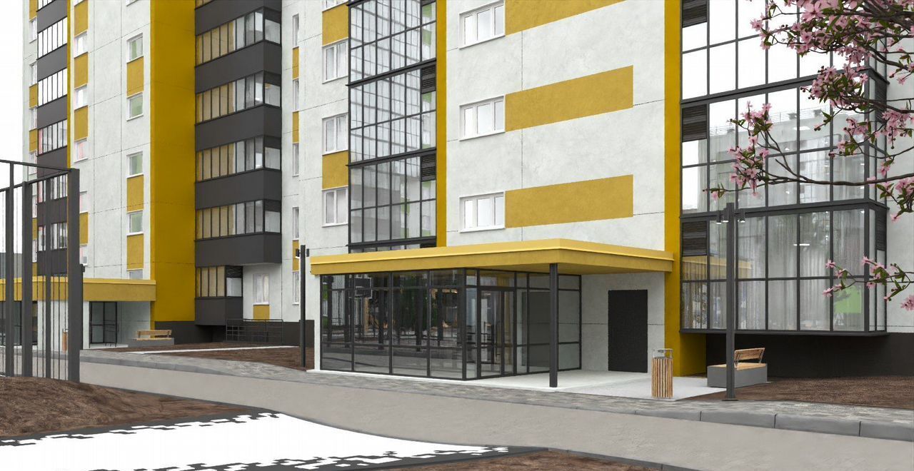 квартира г Пермь р-н Мотовилихинский ул Гашкова 56 поз. 18, корп. 3 фото 25
