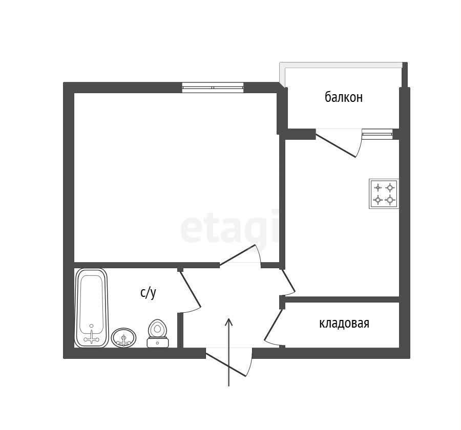 квартира г Екатеринбург Геологическая ул 8 Марта 80 фото 15