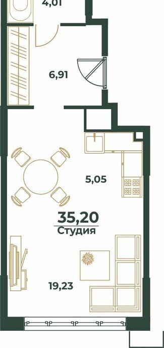 квартира г Хабаровск р-н Индустриальный фото 1