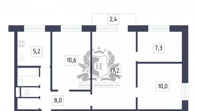 квартира ул Вокка 12/1 фото
