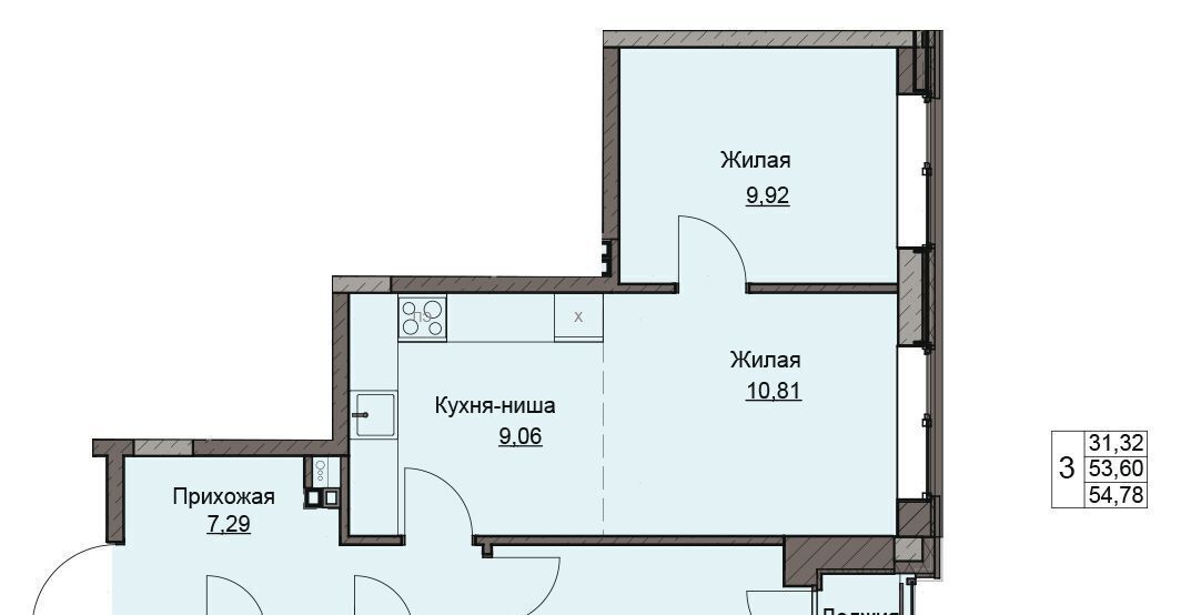 квартира г Ижевск р-н Индустриальный ул Чехова 46 фото 1