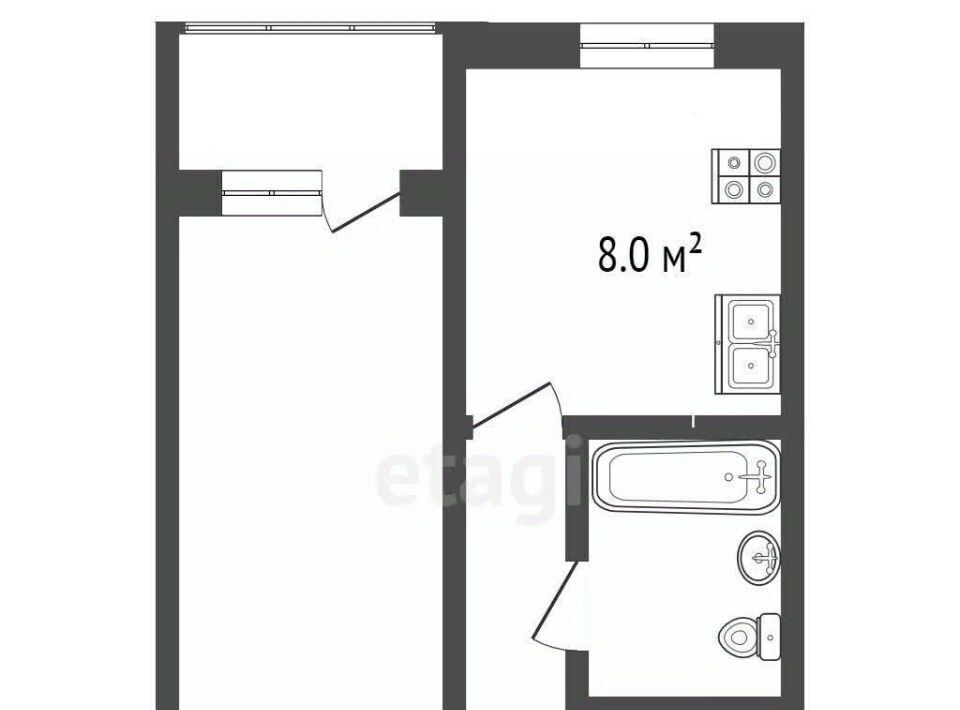 квартира г Кострома р-н мкр "Венеция" ЖК «Венеция» 9 фото 2