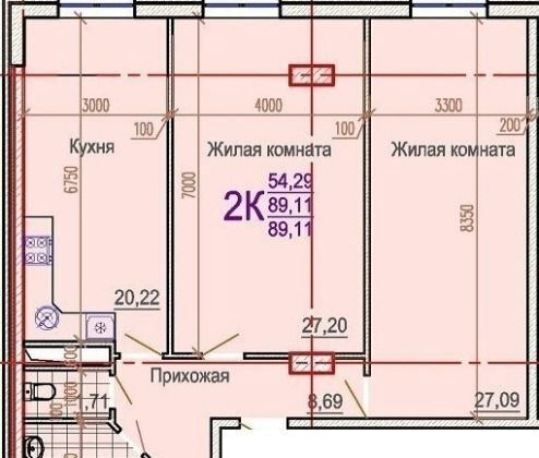 квартира г Краснодар р-н Прикубанский ул Ярославская 113 ЖК «Rich House» мкр-н 9-й километр фото 1