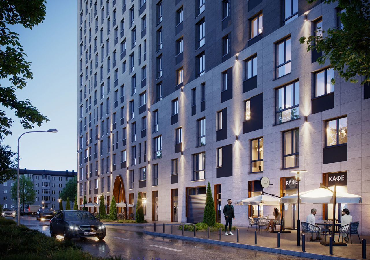 квартира г Архангельск р-н Ломоносовский округ ЖК «Аквилон CITY Towers» ул. Поморская/Обводный канал, стр. 1 фото 24