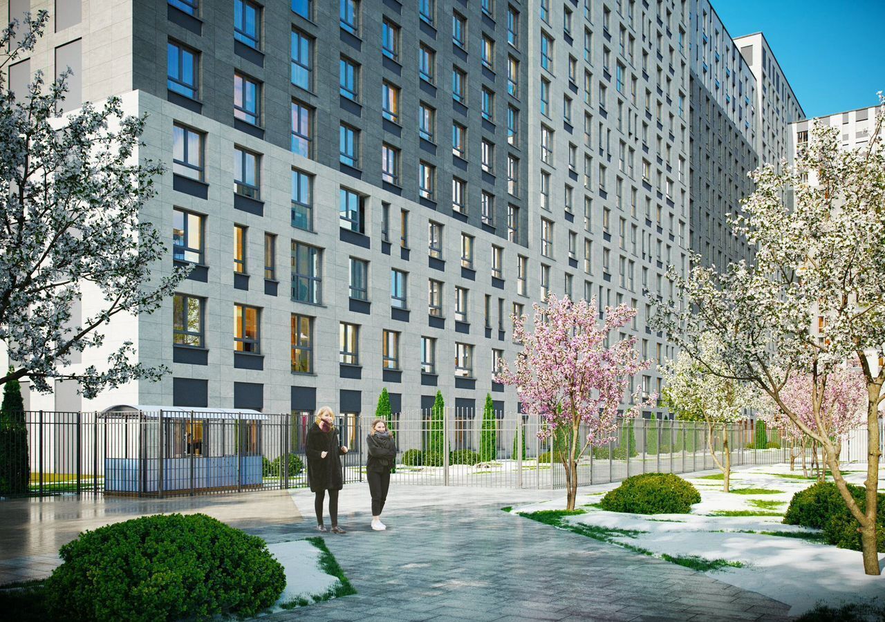 квартира г Архангельск р-н Ломоносовский округ ЖК «Аквилон CITY Towers» ул. Поморская/Обводный канал, стр. 2 фото 18