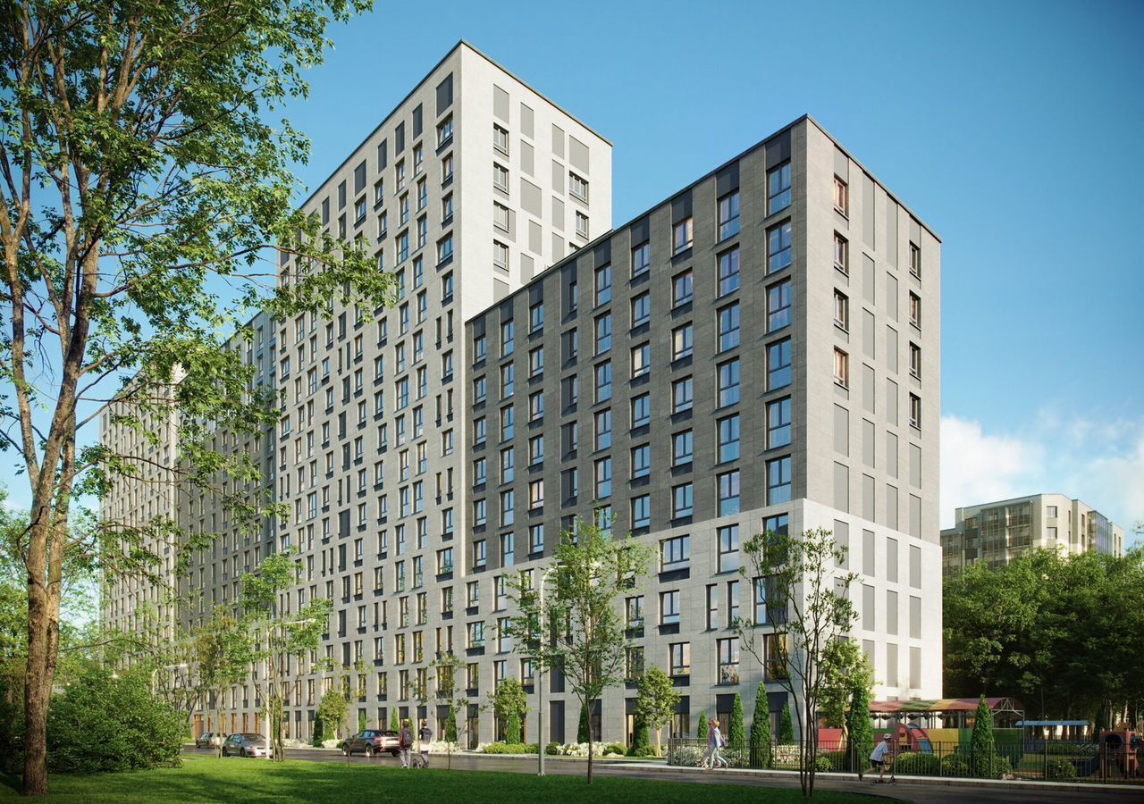 квартира г Архангельск р-н Ломоносовский округ ЖК «Аквилон CITY Towers» ул. Поморская/Обводный канал, стр. 2 фото 30