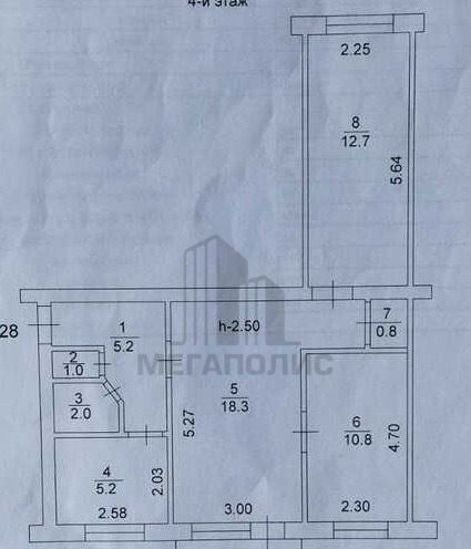 квартира г Таганрог Восточный ул Дзержинского 183 фото 28