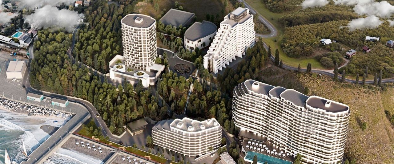 квартира г Алушта ул Перекопская 4 ЖК апарт-отель «Лайнер» фото 3