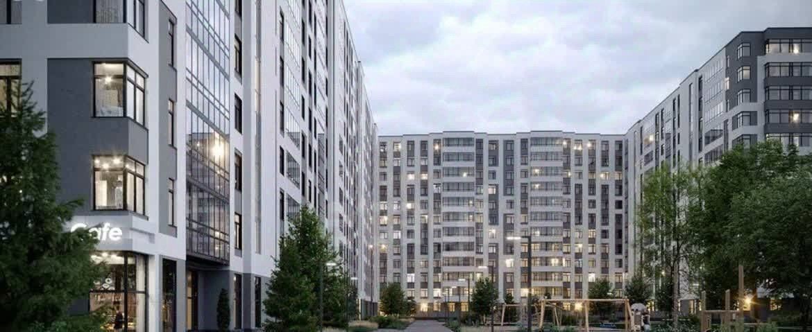 квартира г Кудрово Северное Кудрово ул Солнечная 2 ЖК iD Kudrovo Улица Дыбенко, Заневское городское поселение фото 1