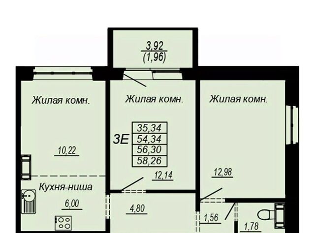 р-н Индустриальный Южный микрорайон ул Рокоссовского ЖК «Маршал» фото