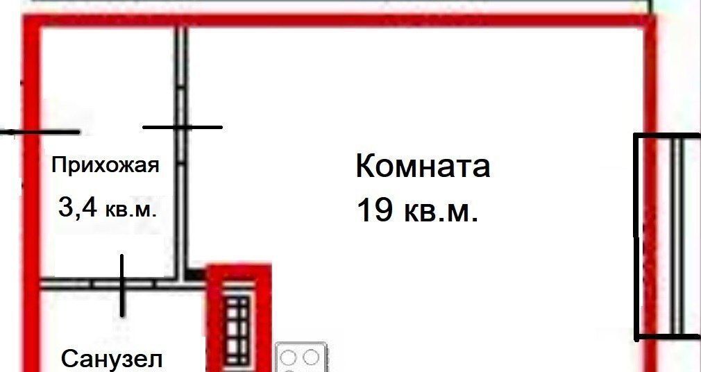 квартира р-н Всеволожский г Мурино ул Шувалова 16/9 ЖК «Созвездие» Девяткино фото 16