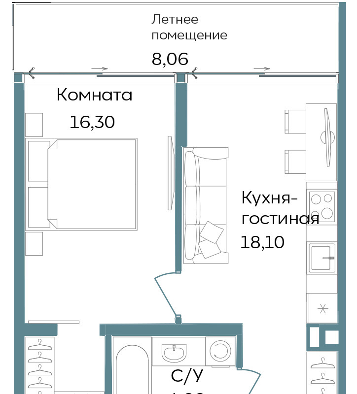 квартира г Саки фото 1