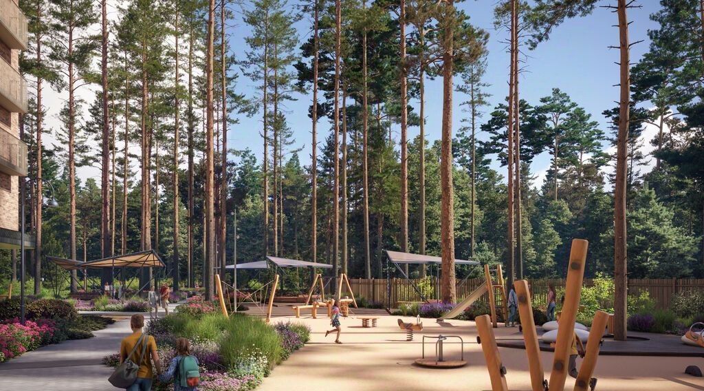 квартира г Екатеринбург п Широкая Речка Геологическая ЖК «Лес» фото 6