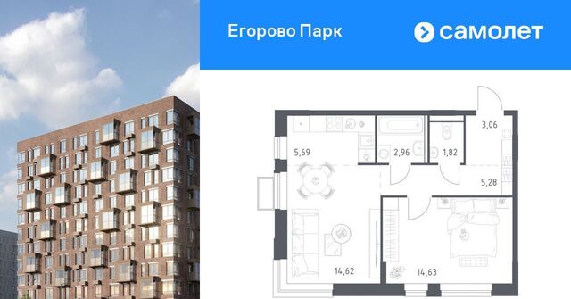 ЖК Егорово Парк 2-й кв-л, Жулебино, к 3. 3 фото