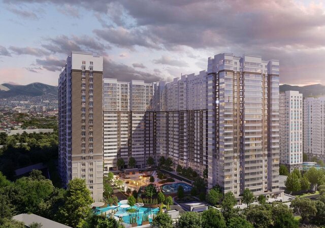 квартира р-н Центральный ул Куникова 1 блок-секции 1-5 фото