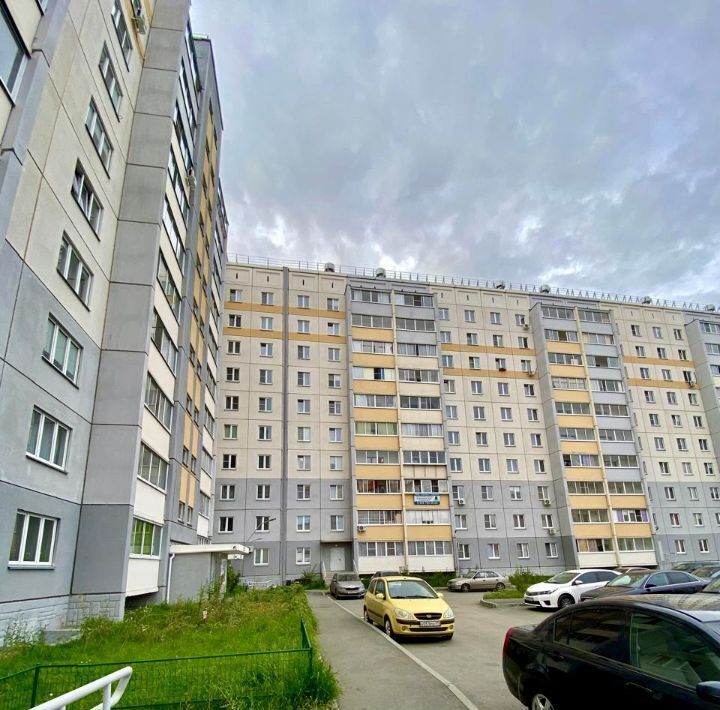 квартира г Челябинск р-н Курчатовский Парковый ул Александра Шмакова 25а микрорайон «Парковый» фото 14