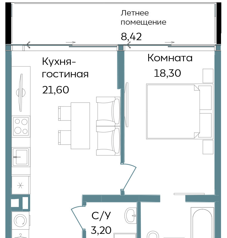 квартира г Саки TEMPO фото 1