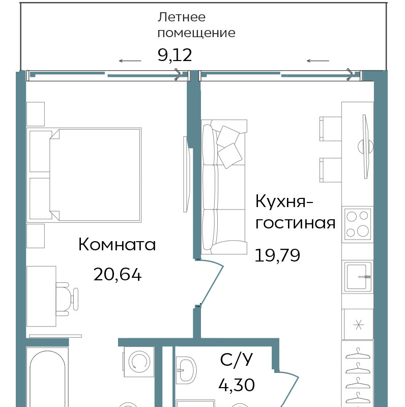 квартира г Саки TEMPO фото 1