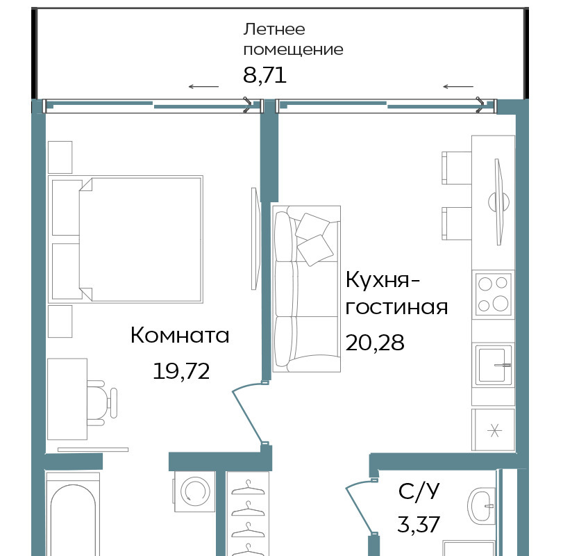 квартира г Саки TEMPO фото 1