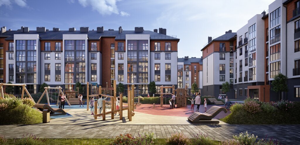 квартира р-н Гурьевский г Гурьевск ул Лазурная 18 ЖК «RiverPark» фото 4