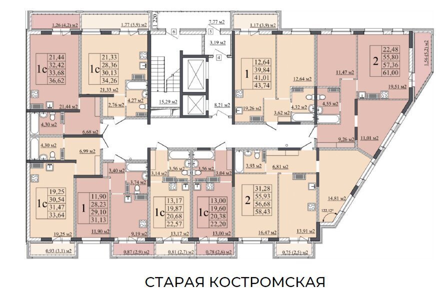 квартира г Ярославль р-н Фрунзенский ул Старая Костромская 3 фото 4