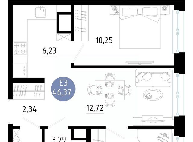квартира р-н Московский 9-10-й кв-л фото