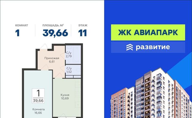 р-н Советский ЖК «Авиапарк» фото