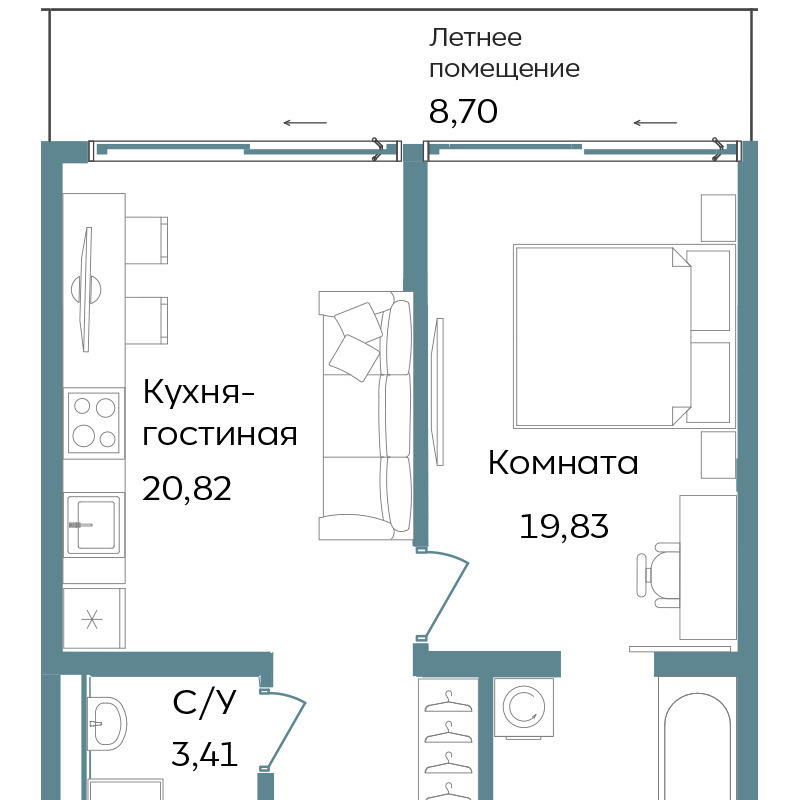 квартира г Саки фото 1
