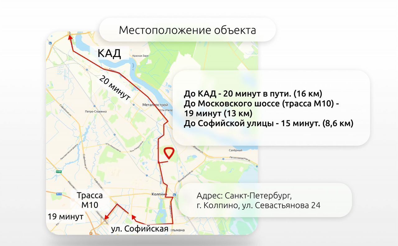 свободного назначения г Колпино р-н Колпинский ул Севастьянова 24 фото 13