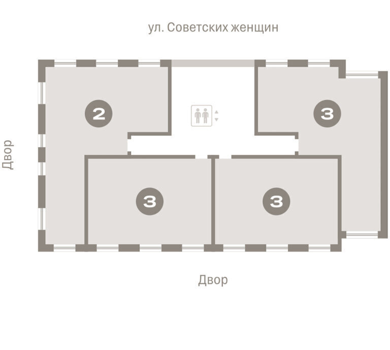 квартира г Екатеринбург р-н Ленинский Чкаловская ул Советских женщин фото 3