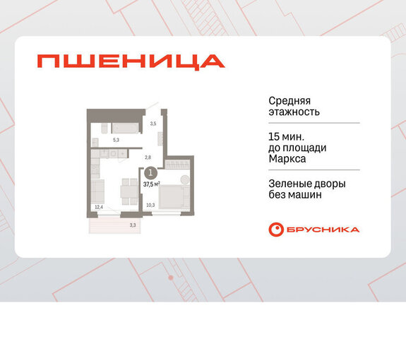 р-н Новосибирский рп Краснообск ул Центральная 10/3 Речной Вокзал фото