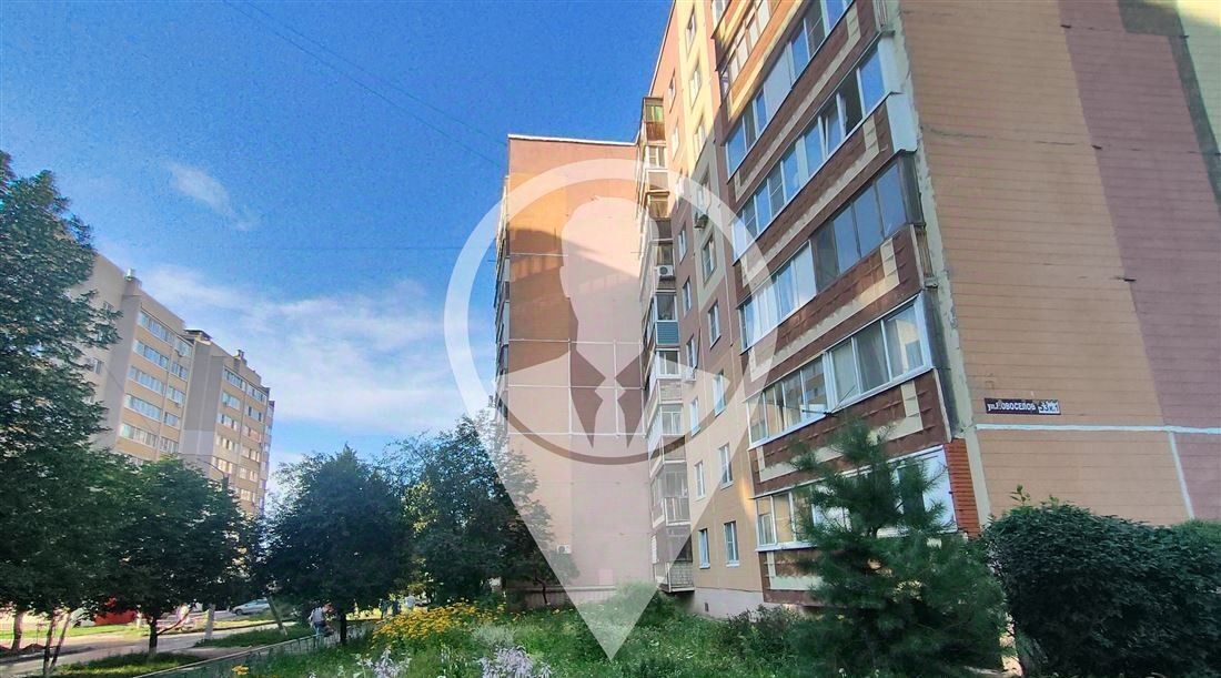 квартира г Рязань р-н Октябрьский ул Новоселов 53к/1 фото 9