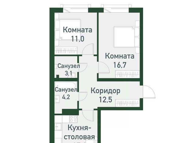 квартира Западный Привилегия мкр фото