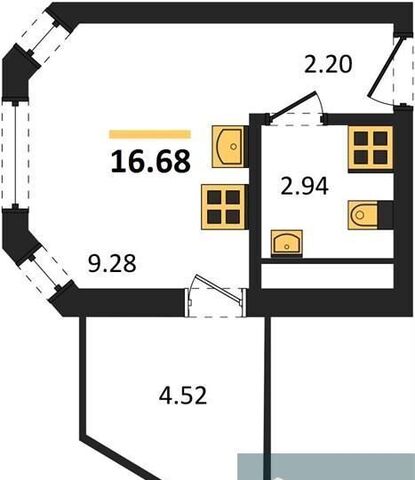 р-н Левобережный ул Ростовская 18 корп. А, блок-секция 2 фото