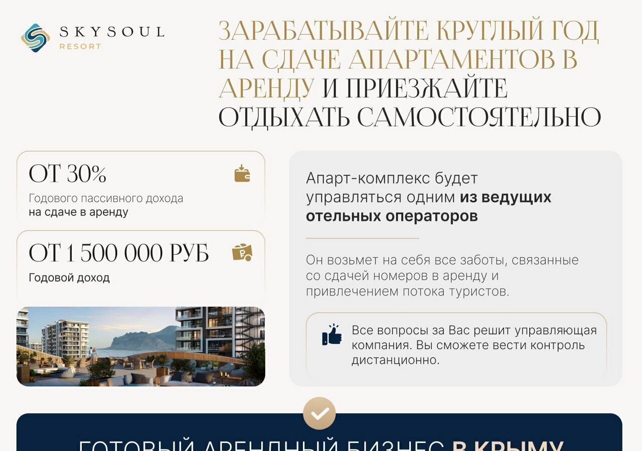 квартира г Феодосия пгт Коктебель ул Арматлукская 2 Туристическо-рекреационного комплекс «SkySoul Resort» Коктебель фото 9